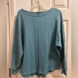 Size small teal sweater